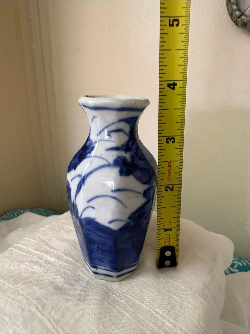 Blue & White Porcelain Mini Vase - Home Accents